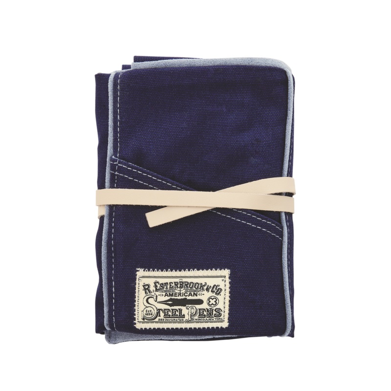 Esterbrook Pen Roll (6-Slot) - Navy