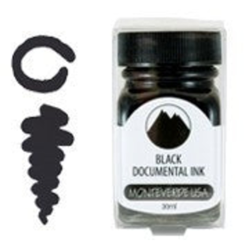 Monteverde Black Documental (30ml) Bottled Ink