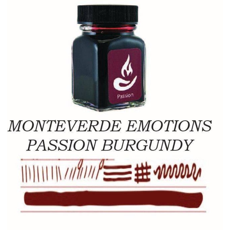 Monteverde Passion Burgundy (30ml) Bottled Ink