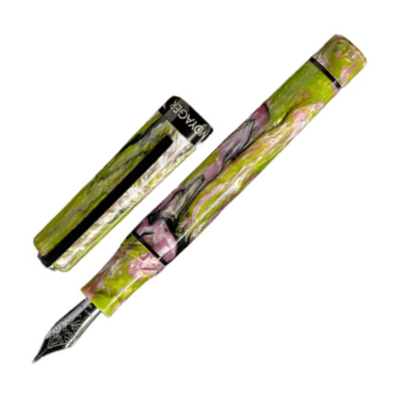 Visconti Voyager Mariposa Fountain Pen - Malachite (Limited Edition)