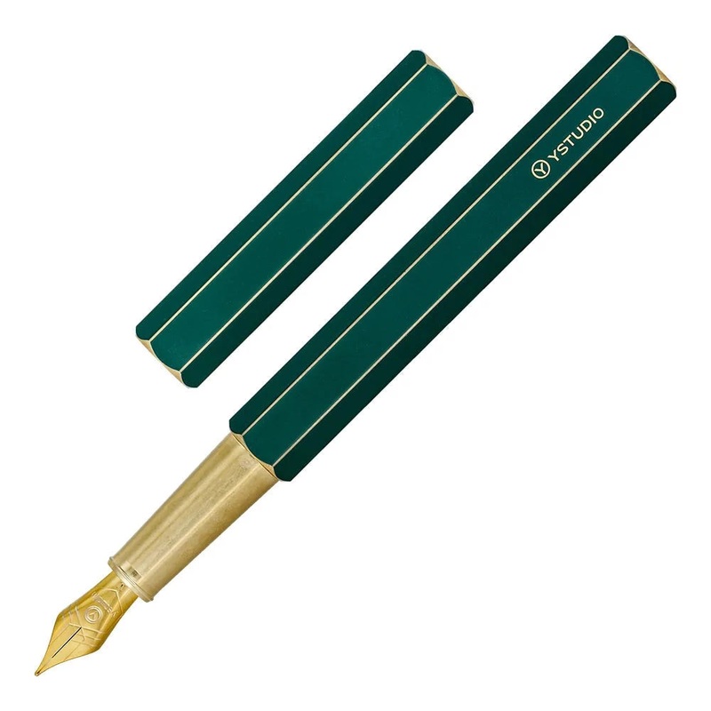 ystudio Classic Fountain Pen - Green