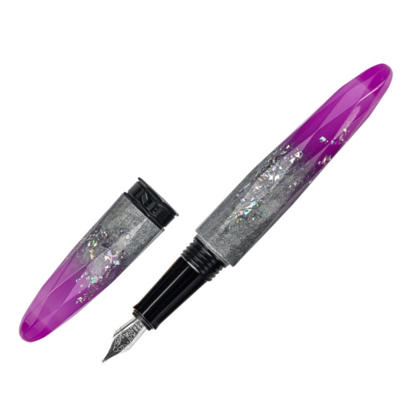 BENU Briolette Fountain Pen - Luminous Mauve (Luminescent)
