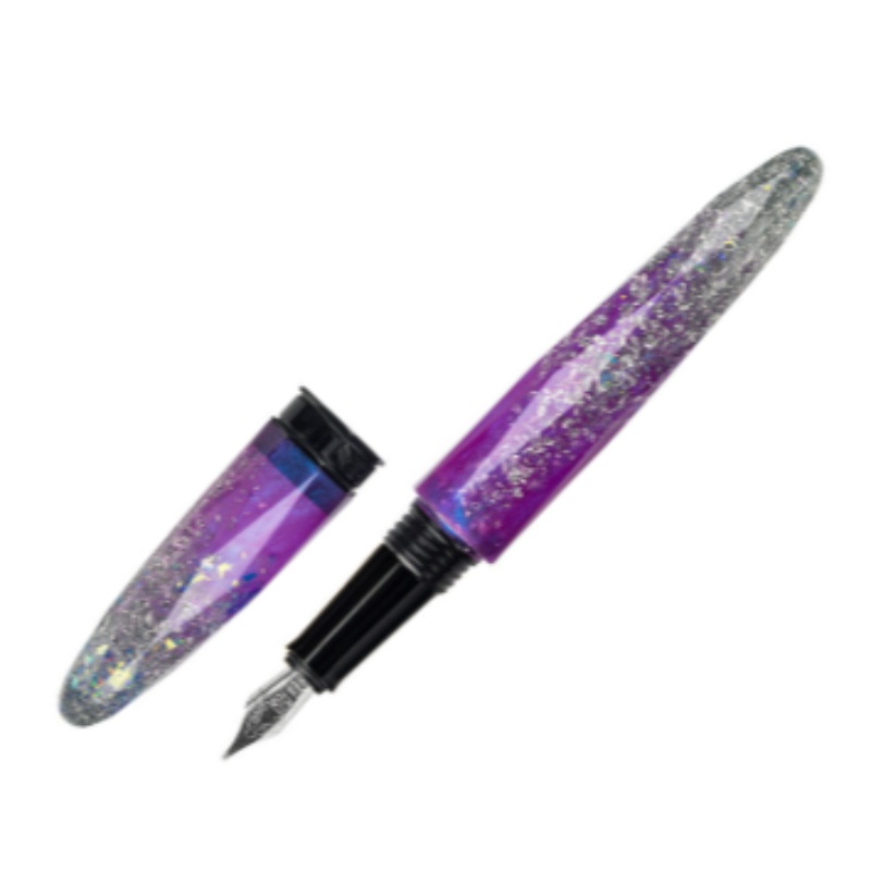 BENU Briolette Fountain Pen - Magenta Frost