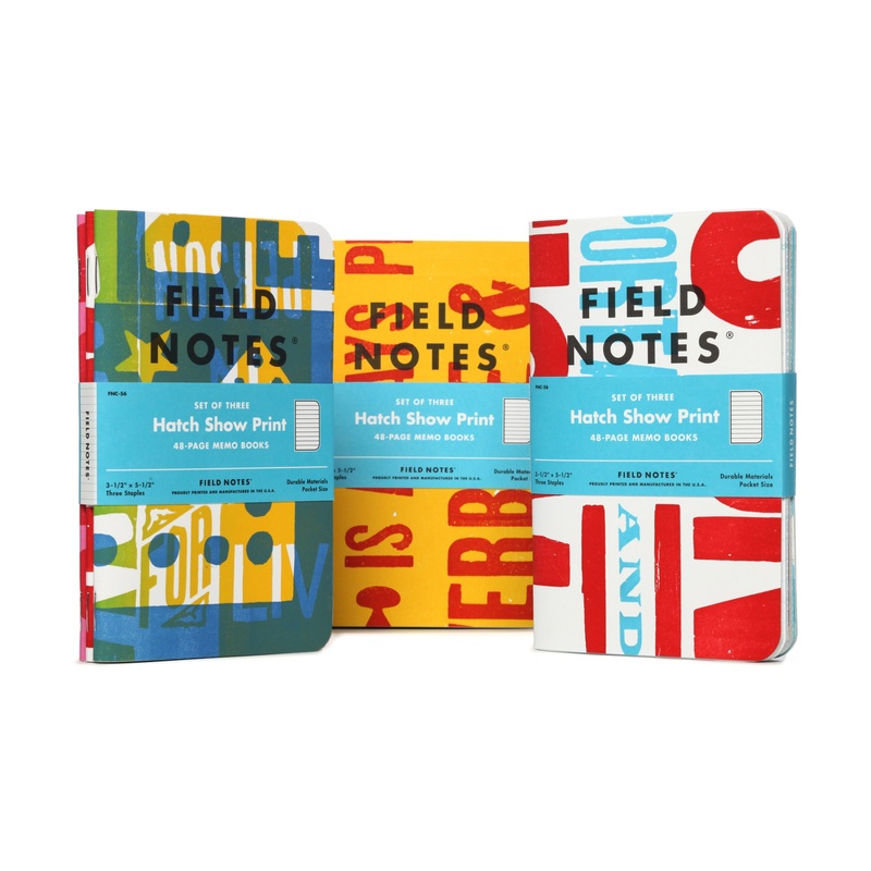 Field Notes Fall 2022 Quarterly Edition Notebook - Hatch Direct from Nashville (3-Pack)