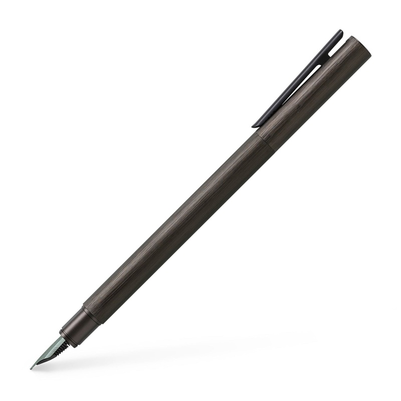 Faber-Castell NEO Slim Fountain Pen - Aluminum Gunmetal