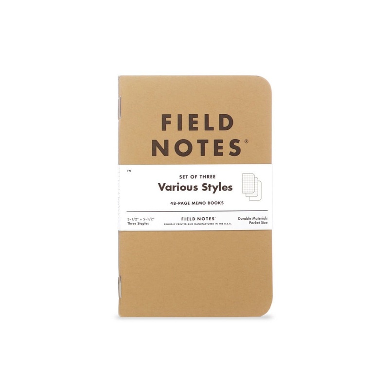 Field Notes Original Kraft Notebook - Graph (3-Pack)