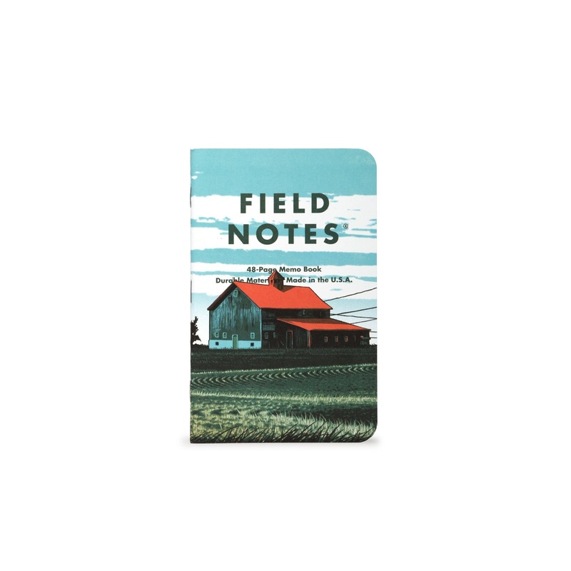 Field Notes Winter 2023 Quarterly Edition Notebook - Heartland (3-Pack)