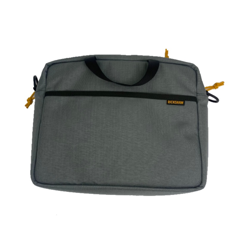 Rickshaw Bagworks Banzai Bag - Grey with Saffron