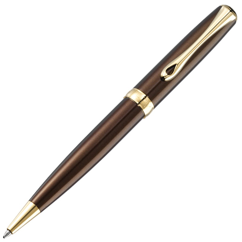 Diplomat Excellence A2 Ballpoint - Marrakesh with Gold Trim