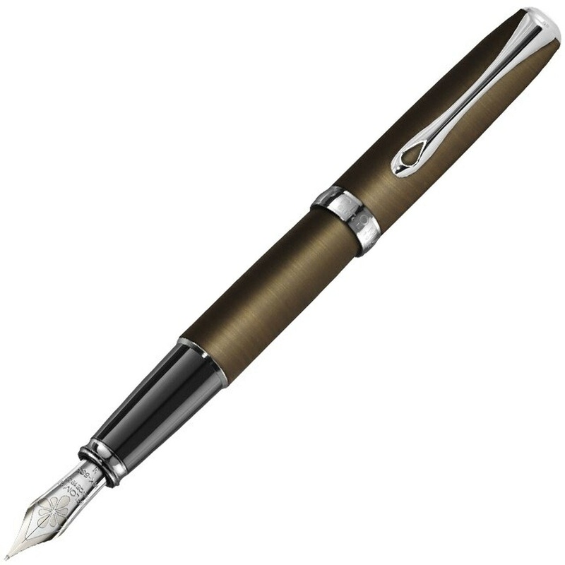 Diplomat Excellence A2 Fountain Pen - Oxyd Brass