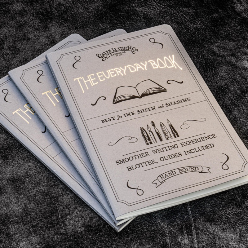 Galen Leather A5 The Everyday Book - Tomoe River Paper (Set of 3)