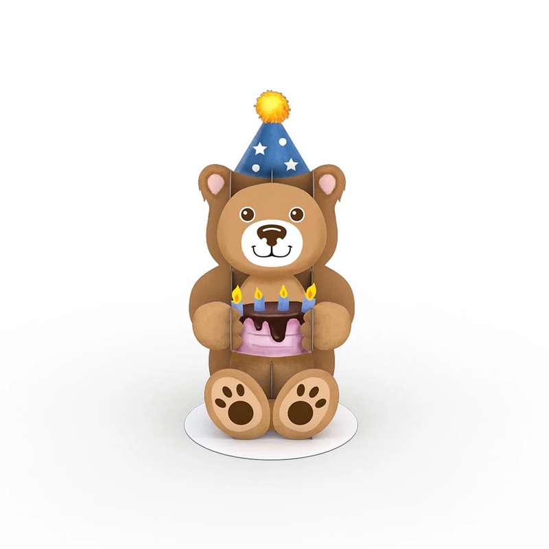 Lovepop Stickerpop - Birthday Bear (1-Pack)
