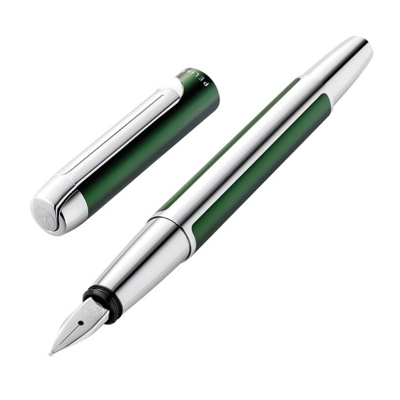 Pelikan Pura 40 Series Fountain Pen - Deep Green