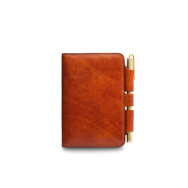 Bosca Vintage Field Notes Journal - Amber
