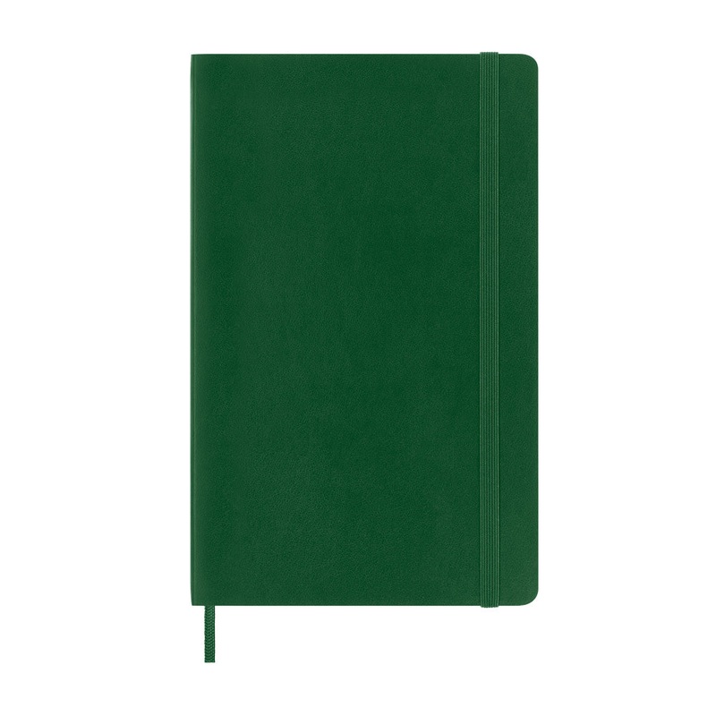 Moleskine Large Softcover Classic Plain Notebook - Myrtle Green