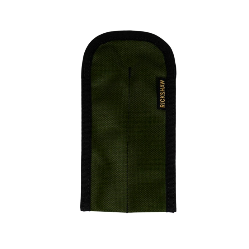 Rickshaw Bagworks 2-Pen Coozy Sleeve - Moss with Sandstone