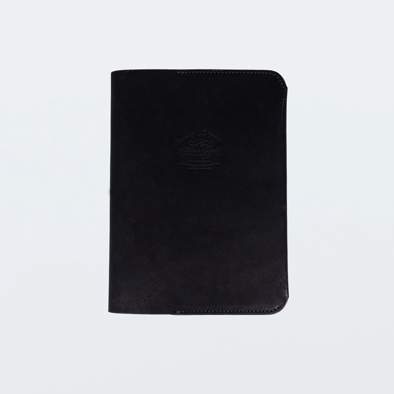 The Superior Labor A6 Original Leather Notebook Cover - Black