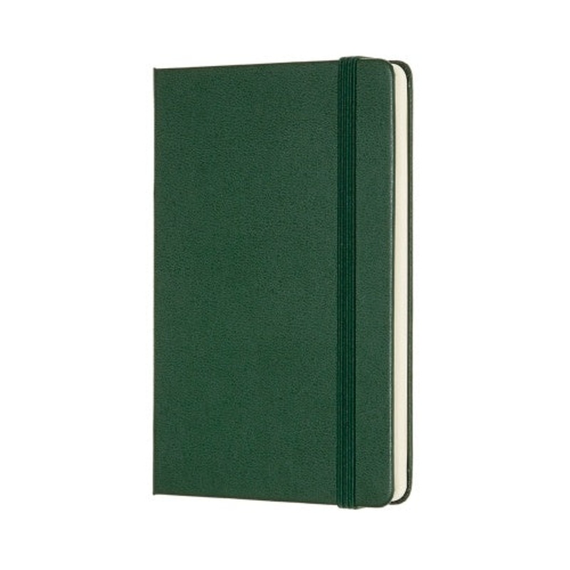 Moleskine Pocket Hardcover Classic Plain Notebook - Myrtle Green