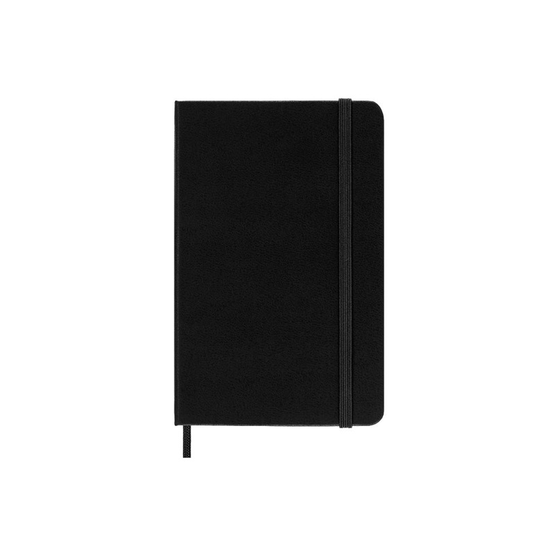Moleskine Pocket Hardcover Classic Squared Notebook - Black