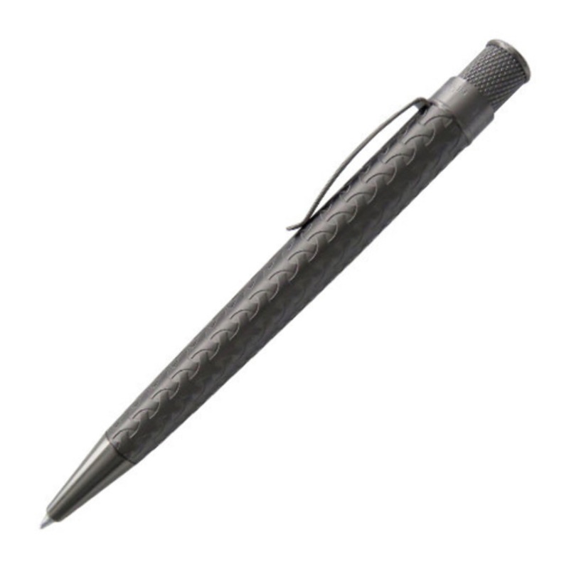Retro 51 Collection Tornado Tread Rollerball Flint (Black Nickel)