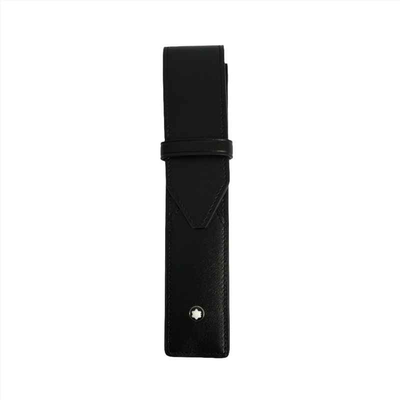 Montblanc 1-Pen Pouch - Black (Meisterstck Calfskin)