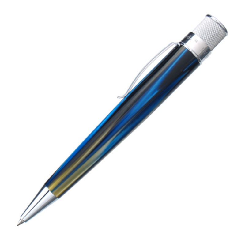 Retro 51 Collection Tornado Big Shot Rollerball - Blue Curacao (Acrylic)