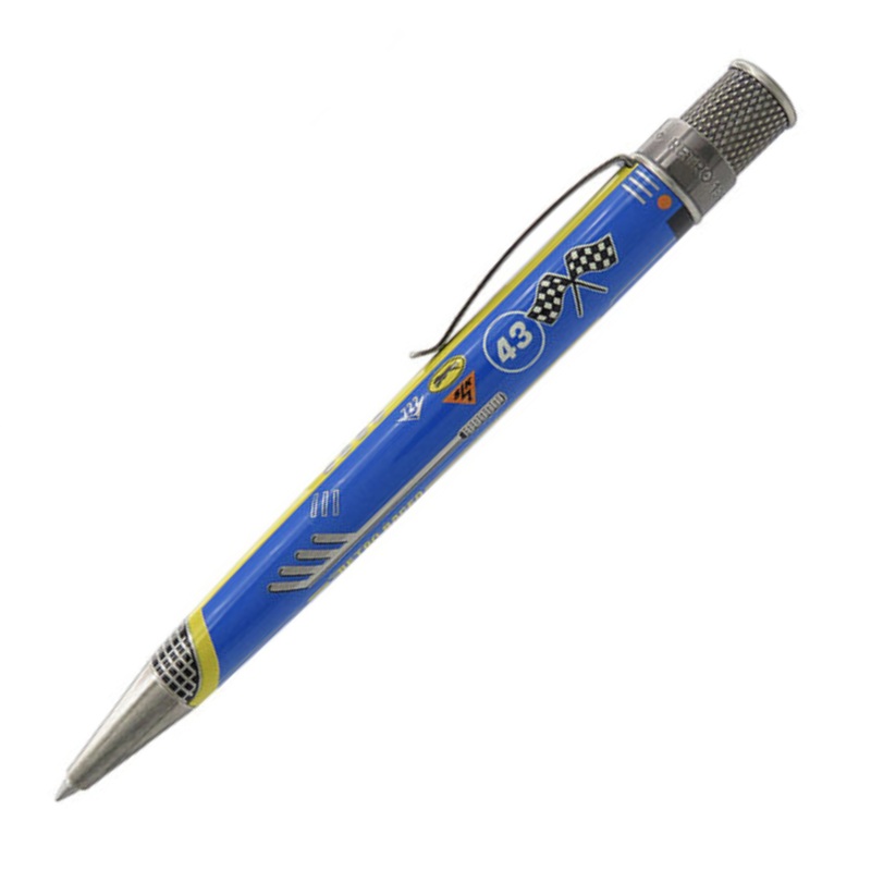 Retro 51 Tornado Collection Gymkhana Bumper Blue Rollerball Popper