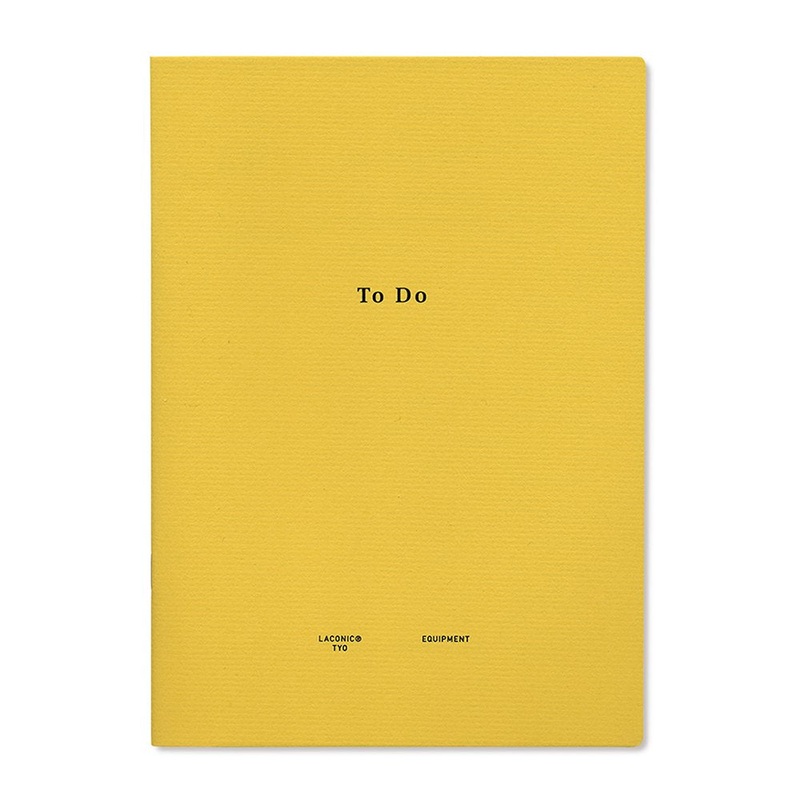 Laconic Style Notebook - To Do (A5)