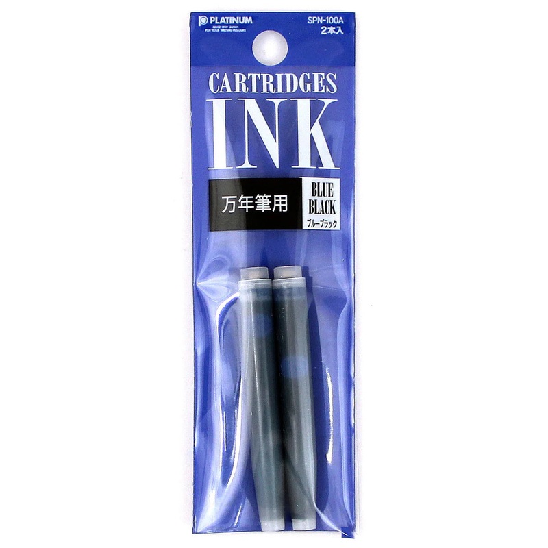 Platinum Preppy Ink Cartridges - Blue-Black