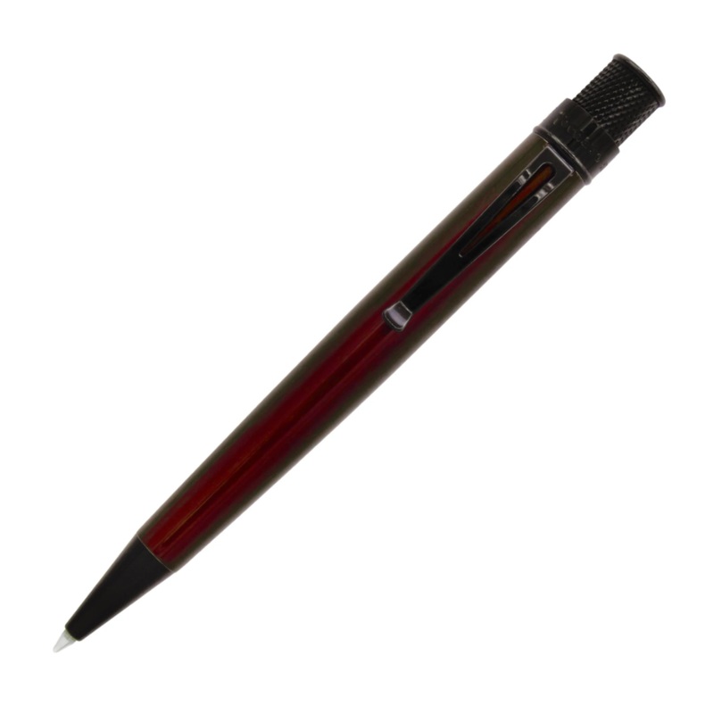 Retro 51 Tornado Stealth Lacquer Rollerball - Black Cherry