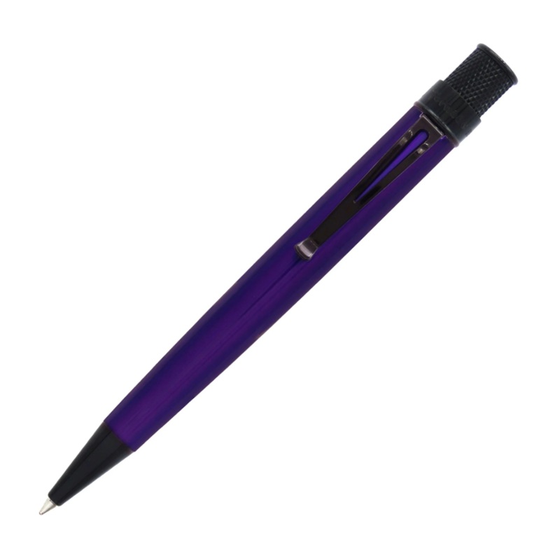 Retro 51 Tornado Stealth Lacquer Rollerball - Midnight Purple