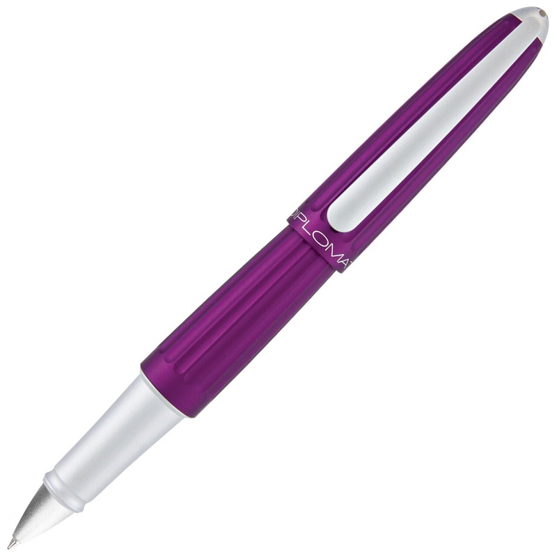 Diplomat Aero Rollerball Pen - Violet