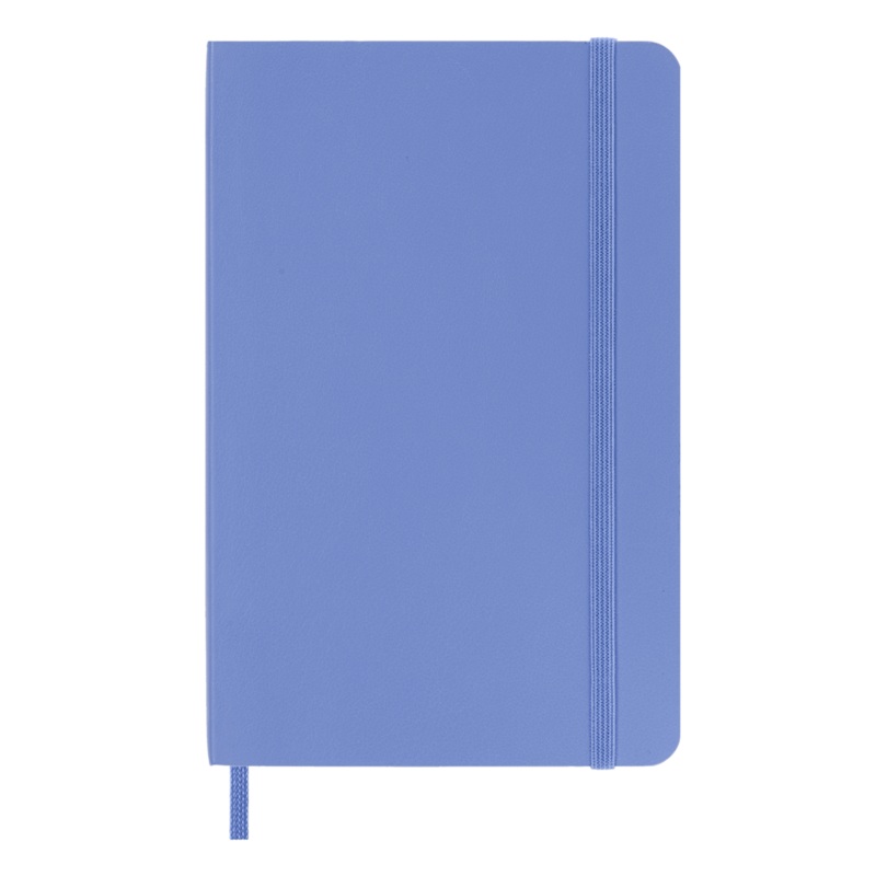 Moleskine Pocket Softcover Classic Plain Notebook - Hydrangea Blue