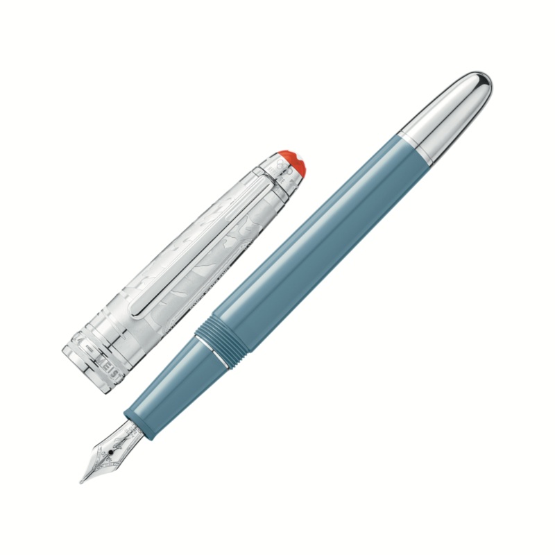 Montblanc Olympic Heritage Chamonix Fountain Pen - Doue (Classic Size) (Special Edition)