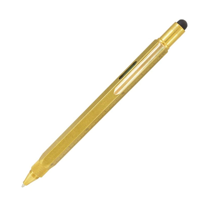 Monteverde USA The Original Tool Pen Ballpoint - Solid Brass