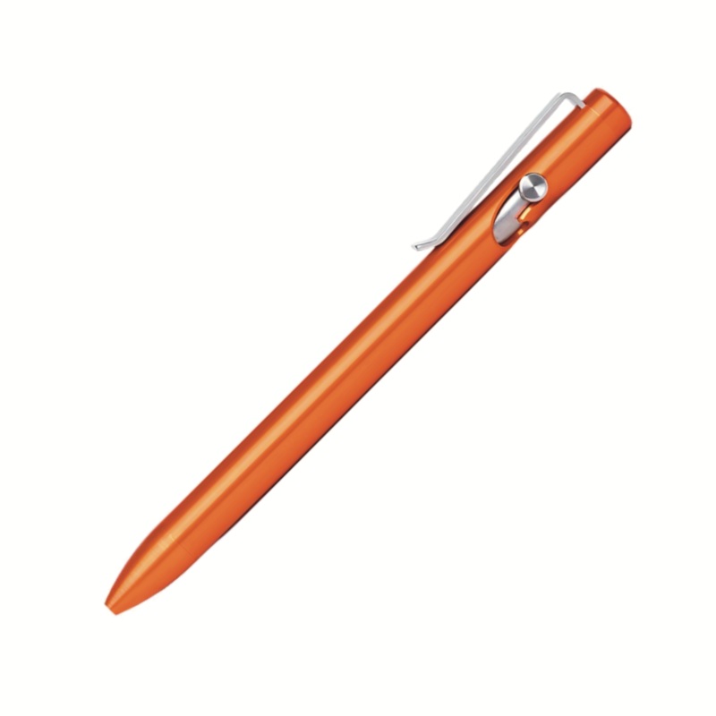 Tactile Turn Standard Aluminum Bolt Action Pen - Orange