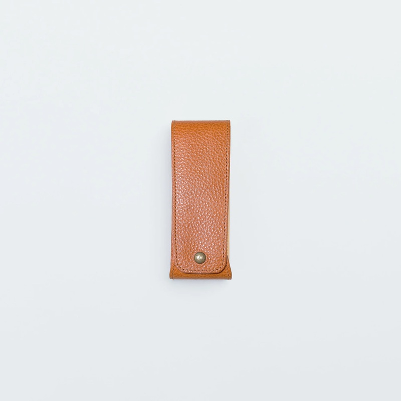 The Superior Labor Toscana Fountain Pen Case - Camel (Two Pens)