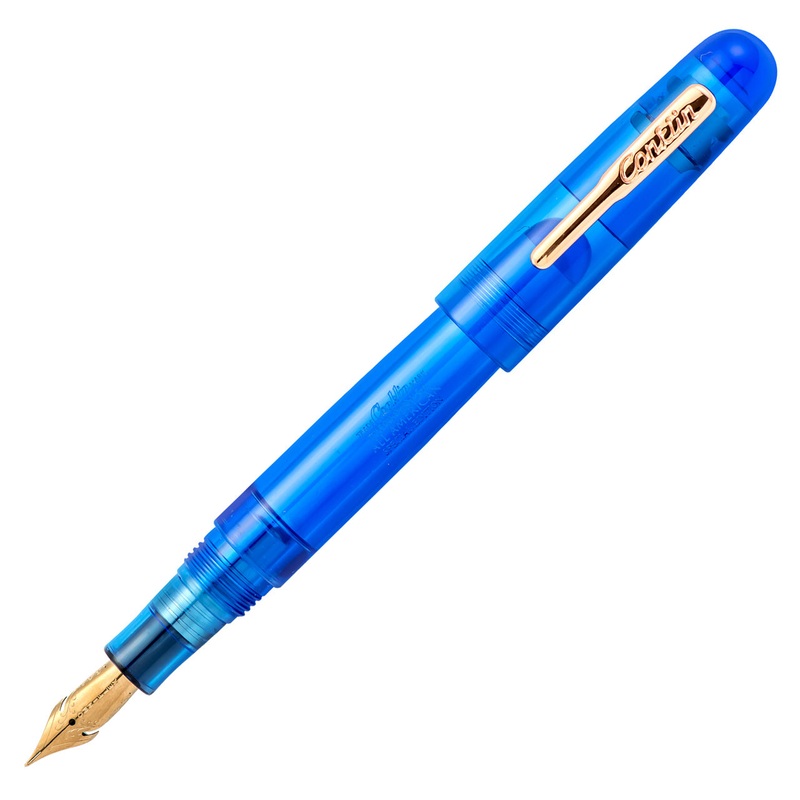Conklin All American Fountain Pen - Demo Blue Eyedropper (Special Edition)