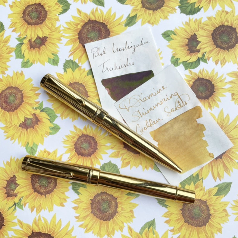 Conklin Duragraph Metal Fountain Pen - PVD Gold