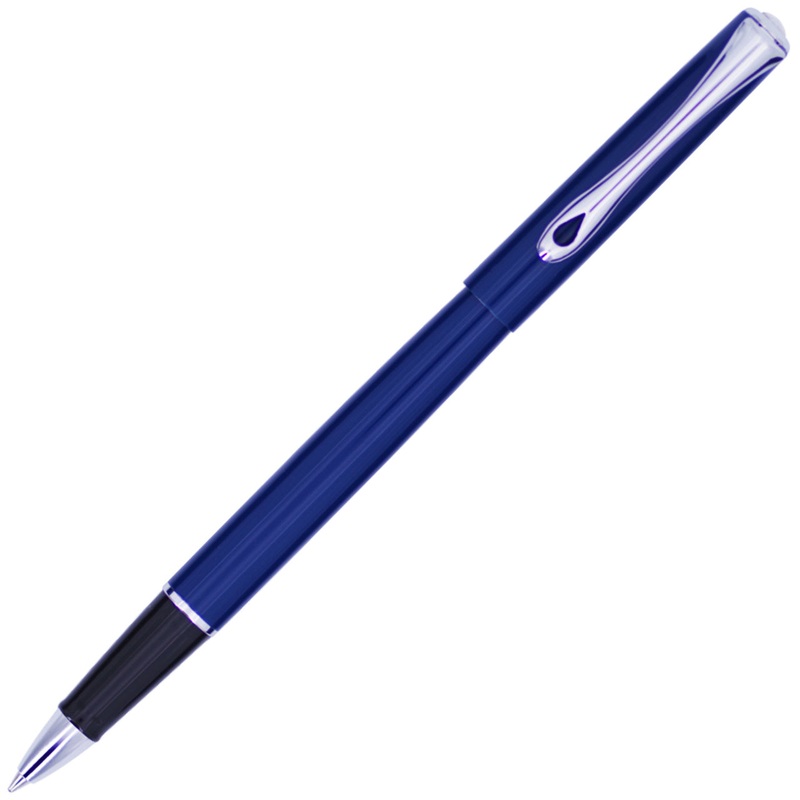 Diplomat Traveller Rollerball - Navy Blue