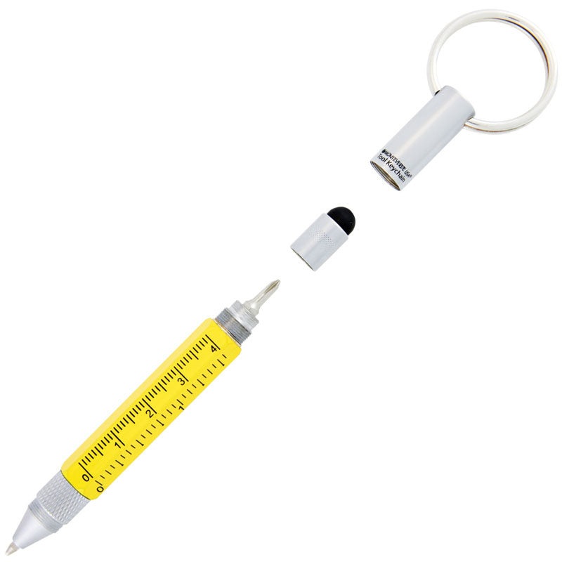 Monteverde Tool Keychain Ballpoint Pen - Yellow