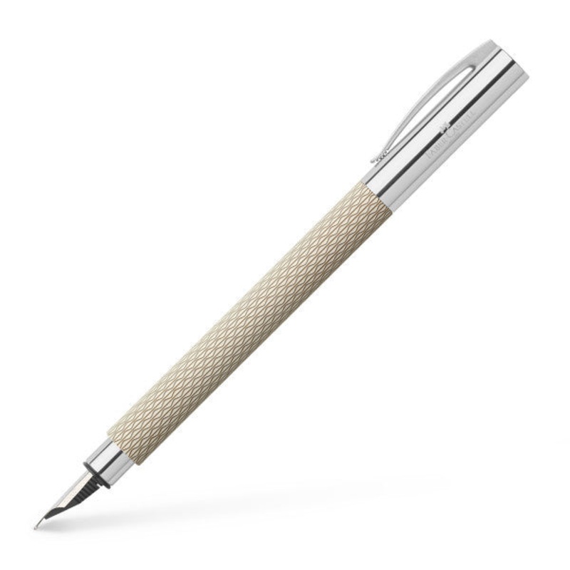 Faber-Castell Ambition Fountain Pen - OpArt White Sand