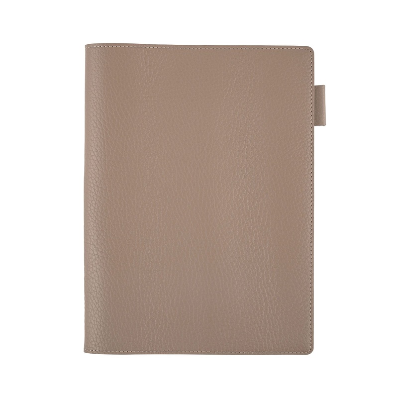 Hobonichi A5 Cousin 5-Year Leather Cover Only - Beige & Navy