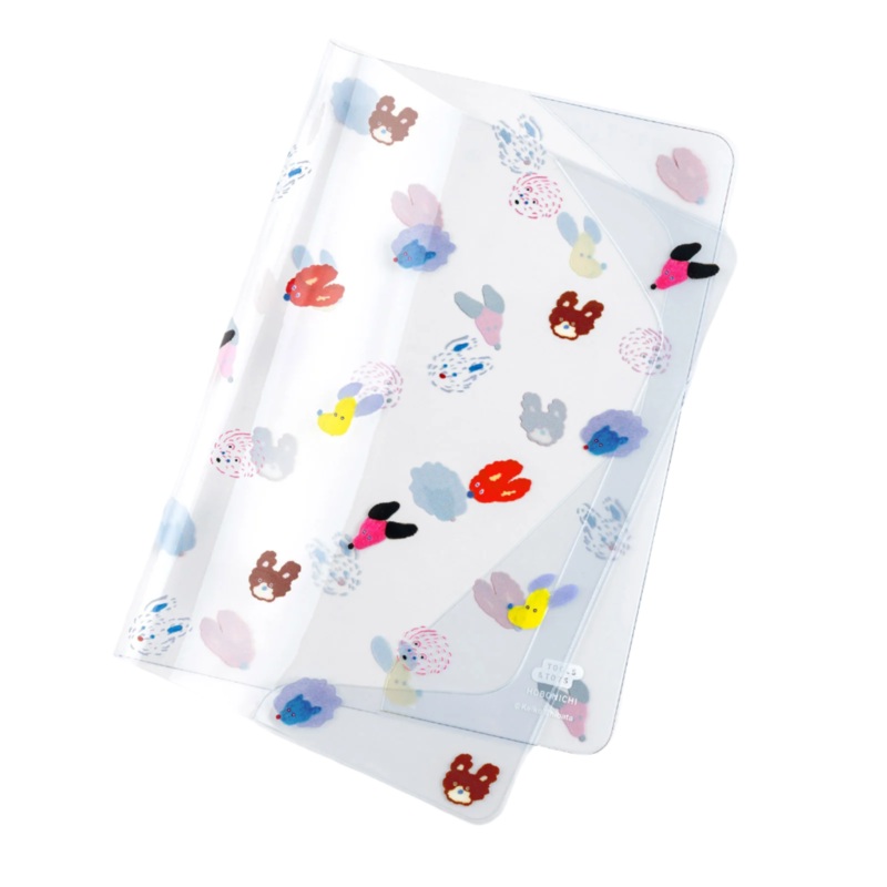 Hobonichi A5 Cousin Cover on Cover - Keiko Shibata: (Dog Ears Fluttering in the Wind)