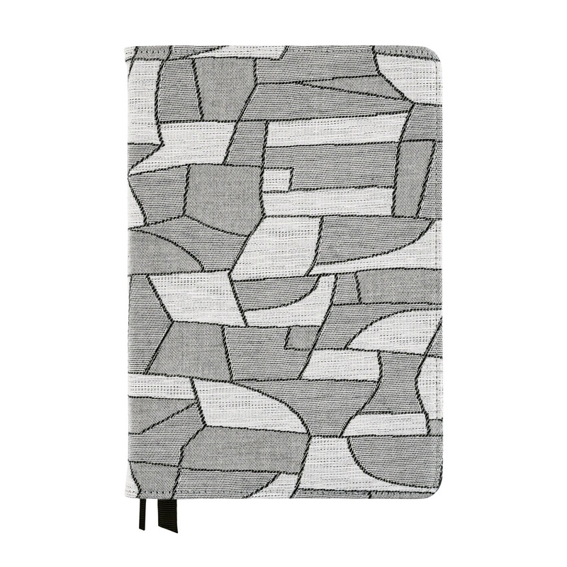 Hobonichi A5 Cousin Cover Only - yuge fabric farm: Kagome Lattice Crest