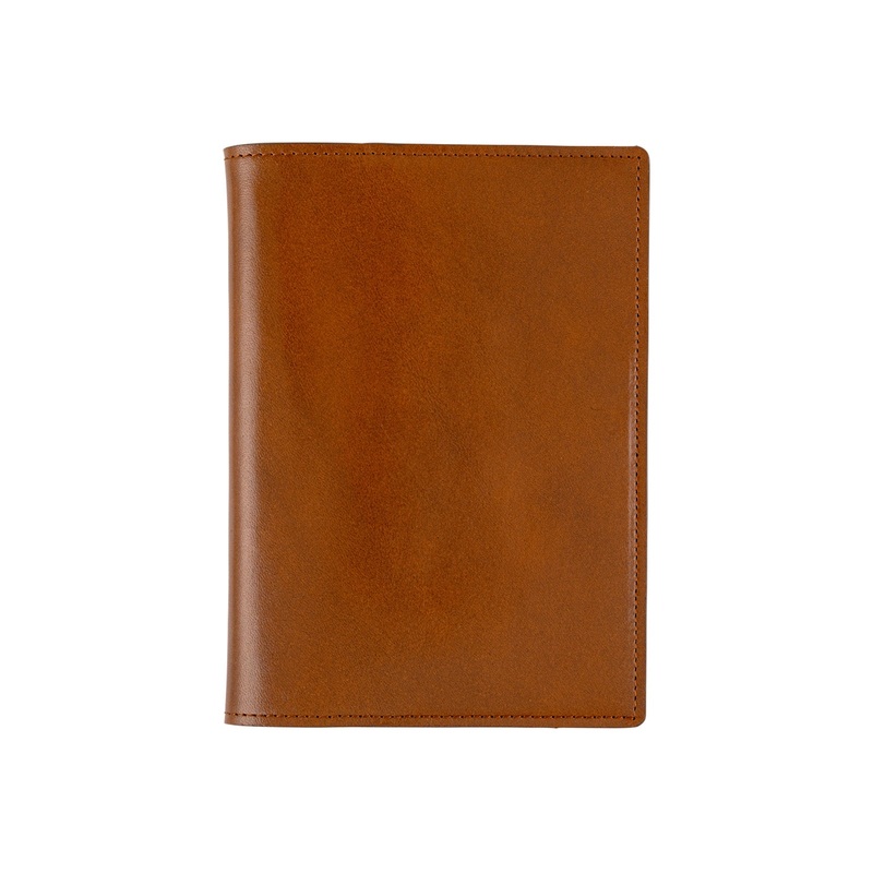 Hobonichi A6 Techo Cover Only - Leather: Taut (Brown)