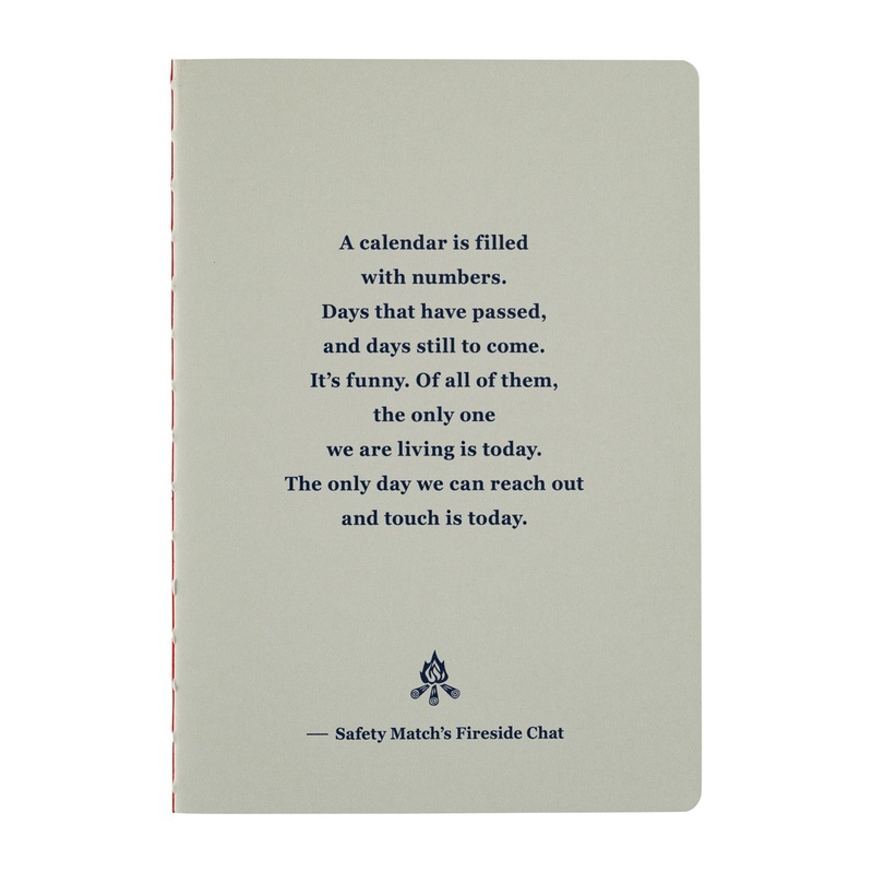 Hobonichi B6 Fireside Chat Notebook - Graph
