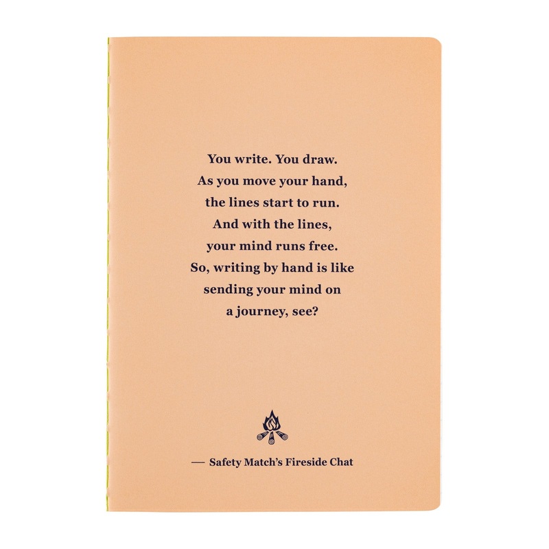Hobonichi B6 Fireside Chat Notebook - Ruled