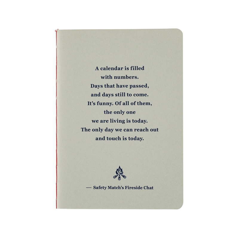 Hobonichi B7 Fireside Chat Notebook - Graph