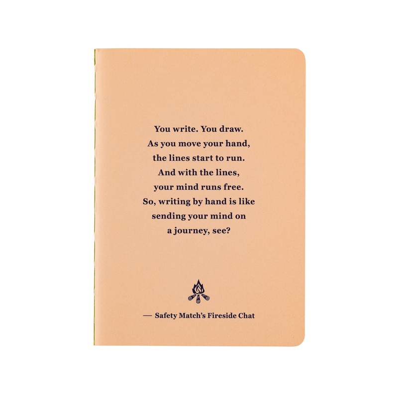 Hobonichi B7 Fireside Chat Notebook - Ruled